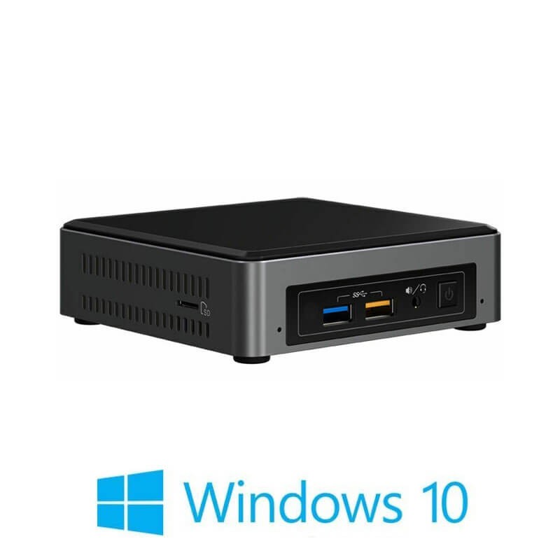 Mini PC Intel NUC NUC7i3BNK, Intel i3-7100U, 8GB DDR4, 256GB SSD