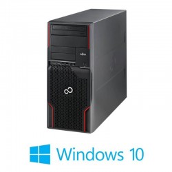 Workstation Fujitsu CELSIUS W510, Intel i3-2100, 500GB HDD, Win 10 Home