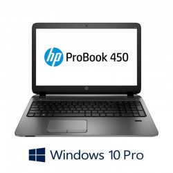Laptopuri HP ProBook 450 G2, i7-5500U, 8GB DDR3, 15.6 inci, Webcam, Win 10 Pro