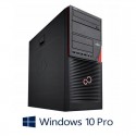 Workstation Fujitsu CELSIUS W530, Quad Core i7-4790, 240GB SSD NOU, Win 10 Pro