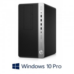 Calculatoare HP ProDesk 600 G3 MT, Quad Core i5-7500, 240GB SSD, Win 10 Pro