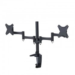 Suport 2 Monitoare 10"-27" NewStar D1330D, Negru, VESA 100x100/75x75