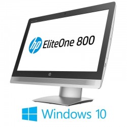 All-in-One HP EliteOne 800 G2, Quad Core i5-6500, SSD, 23 inci FHD IPS, Win 10 Home