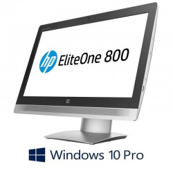 All-in-One HP EliteOne 800 G2, Quad Core i5-6500, SSD, 23 inci FHD IPS, Win 10 Pro