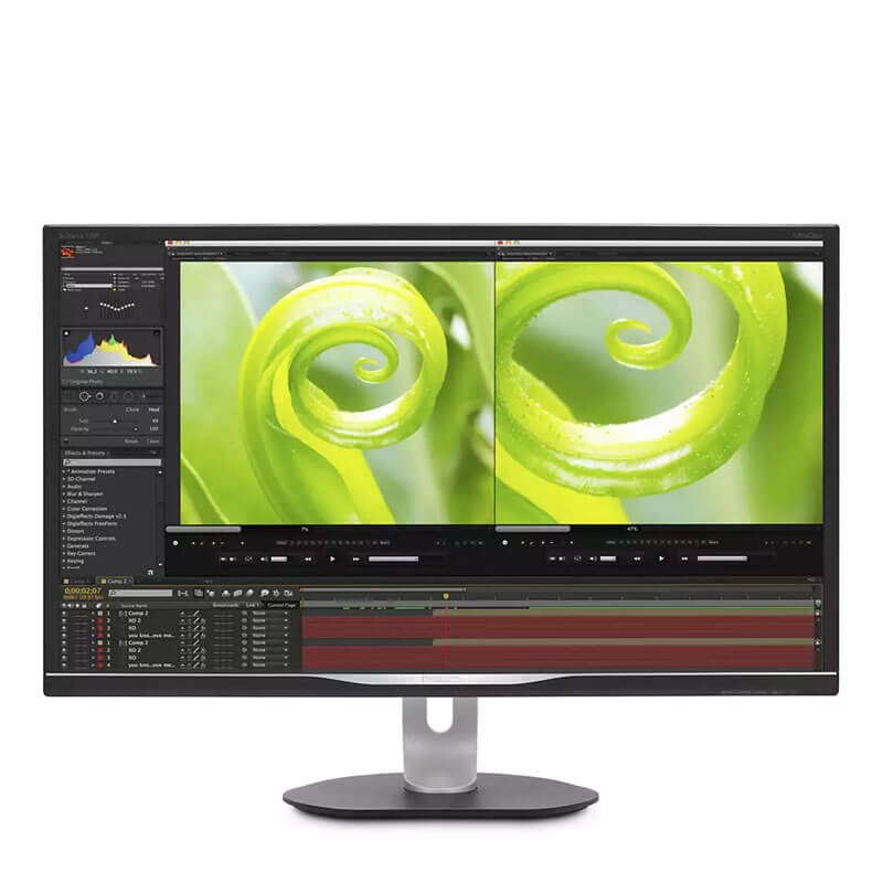 Monitoare LED Philips Brilliance 328P6V, 32 inci 4K, 3840 x 2160p, Panel VA