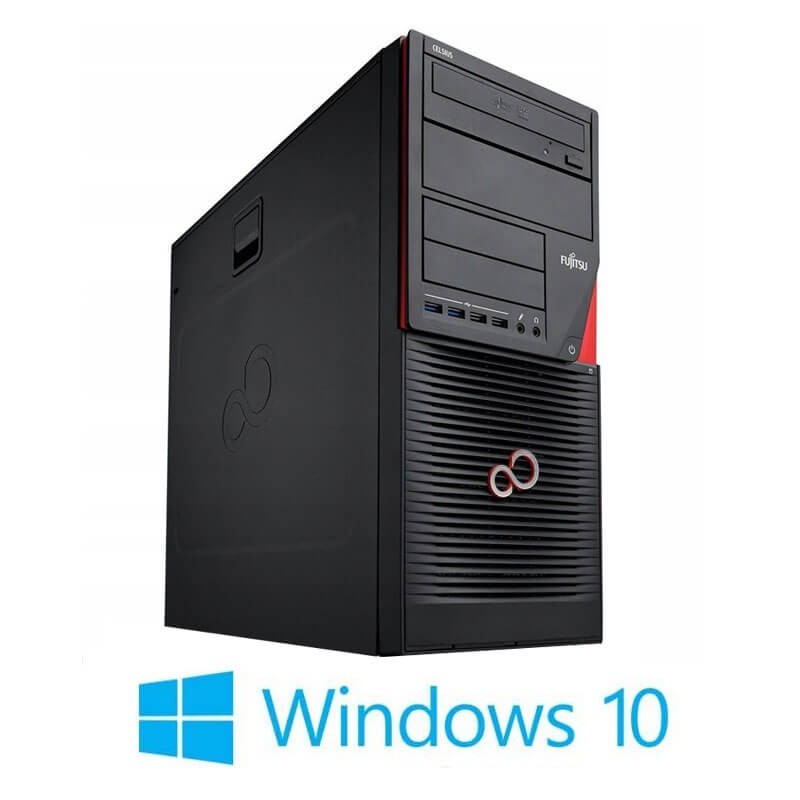 Workstation Fujitsu CELSIUS W530, Quad Core i7-4790, 480GB SSD NOU, Win 10 Home