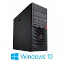 Workstation Fujitsu CELSIUS W530, Quad Core i7-4790, 480GB SSD NOU, Win 10 Home