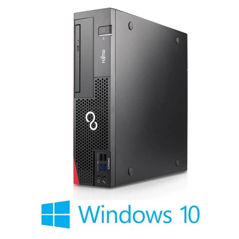 Calculatoare Fujitsu ESPRIMO D757, Quad Core i5-6400, 8GB DDR4, Win 10 Home