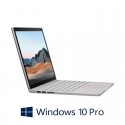 Laptop Touchscreen 2-in-1 Microsoft Surface Book 3, i7-1065G7, 15 inci 4K, Win 10 Pro