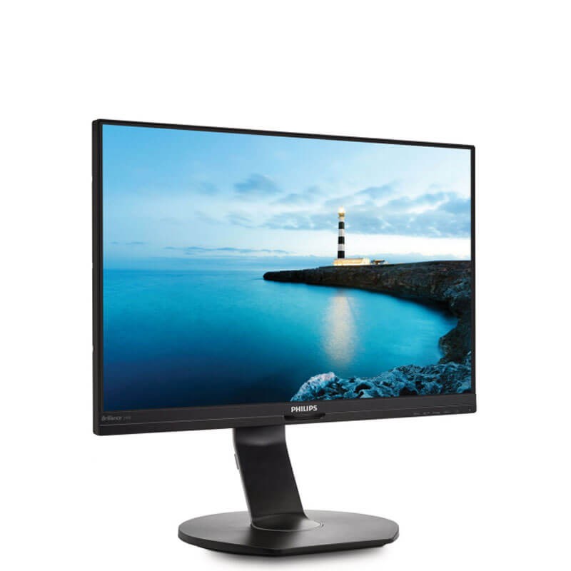 Monitoare LED Philips Brilliance 240B7QPJEB/00, 24 inci Full HD, Panel IPS