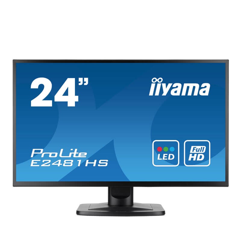 Monitoare LED Iiyama ProLite E2481HS-B1, 24 inci Full HD