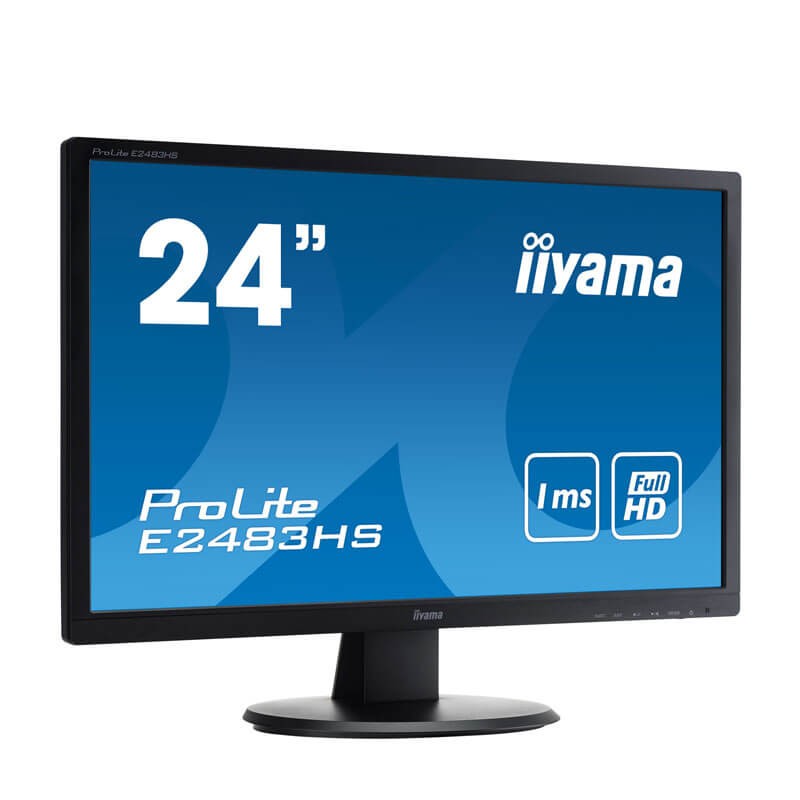 Monitoare LED Iiyama ProLite E2483HS-B1, 24 inci Full HD