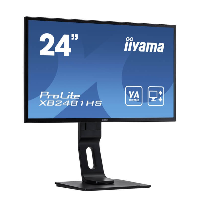 Monitoare LED Iiyama ProLite XB2481HS-B1, 24 inci Full HD