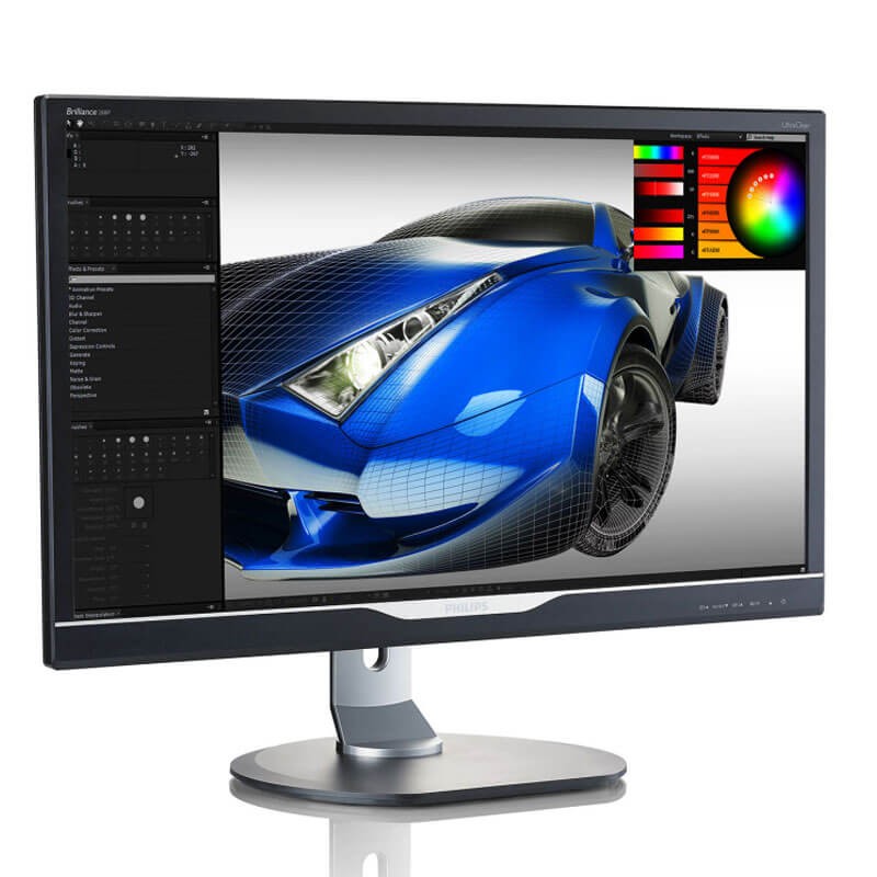 Monitoare LED Philips Brilliance 288P6LJEB/00, 28 inci Ultra HD 4K, 3840 x 2160p