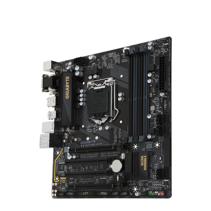 Placa de Baza Gigabyte GA-B250M-D3H, Socket LGA 1151 + Cooler