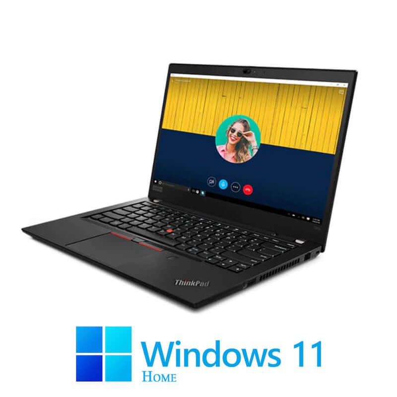 Laptop Lenovo ThinkPad T495, Ryzen 5 Pro 3500U, 16GB, SSD, FHD IPS, Win 11 Home