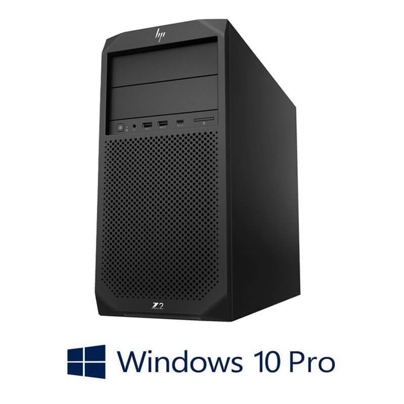 Workstation HP Z2 G4 Tower, Hexa Core i7-8700K, 32GB DDR4, 1TB SSD, Win 10 Pro Workstation HP Z2 G4 Tower, Hexa Core i7-8700K, 32GB DDR4, 1TB SSD, Win 10 Pro