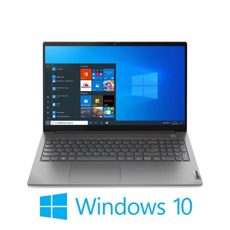 Laptop Lenovo 15 G2 ITL, Quad Core i5-1135G7, 16GB DDR4, SSD, Full HD, Win 10 Home