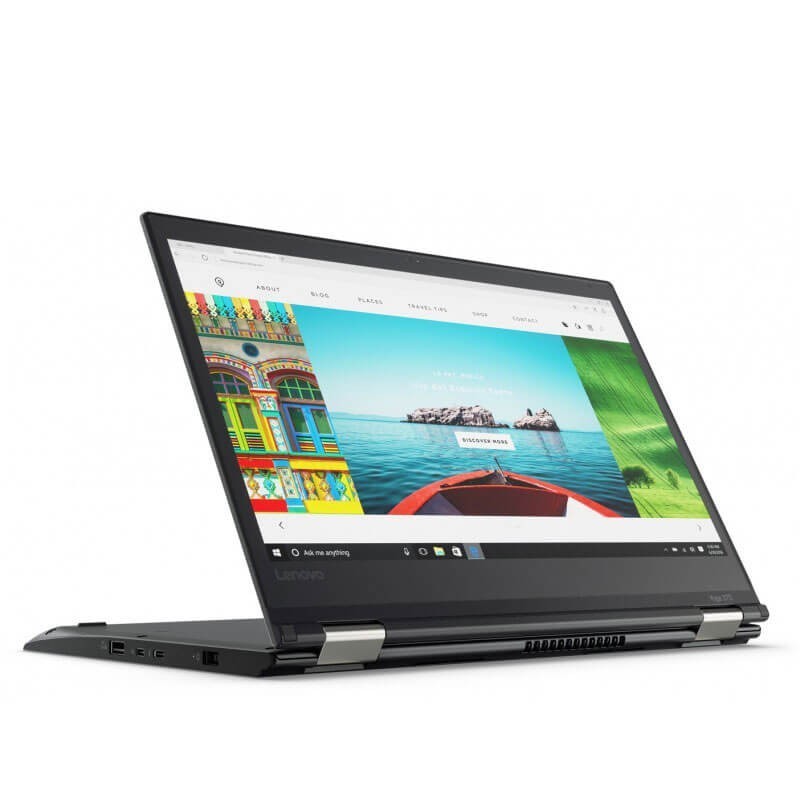 Laptop Touchscreen SH Lenovo Yoga 370, i5-7200U, 256GB SSD, Grad A-, Full HD IPS