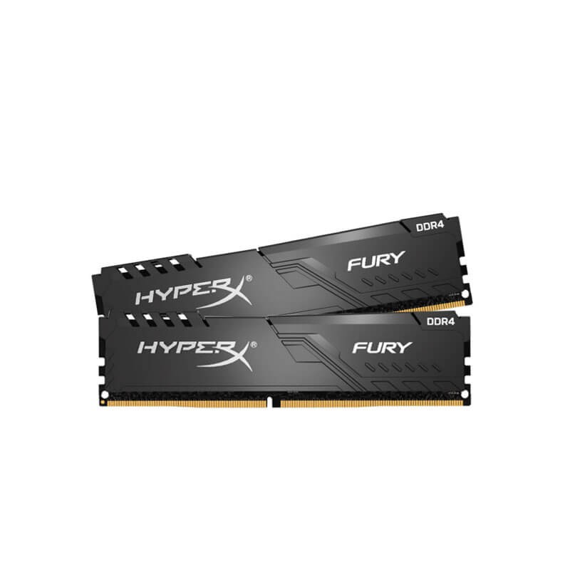 Kit Memorie RAM PC 16GB (2x8GB) DDR4 2666MHz, Kingston HyperX FURY