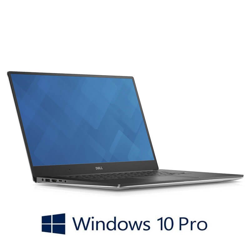 Laptop Dell Precision 5510, i7-6820HQ, SSD, Full HD, Quadro M1000M, Win 10 Pro