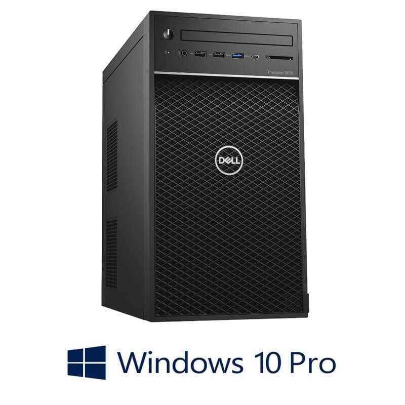 Workstation Dell Precision 3630 MT, Hexa Core i7-8700K, 2 x 256GB SSD, Win 10 Pro