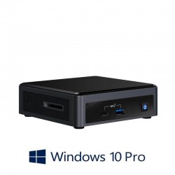 Mini PC Intel NUC NUC10i3FNK, Intel i3-10110U, 8GB DDR4, 256GB SSD, Win 10 Pro