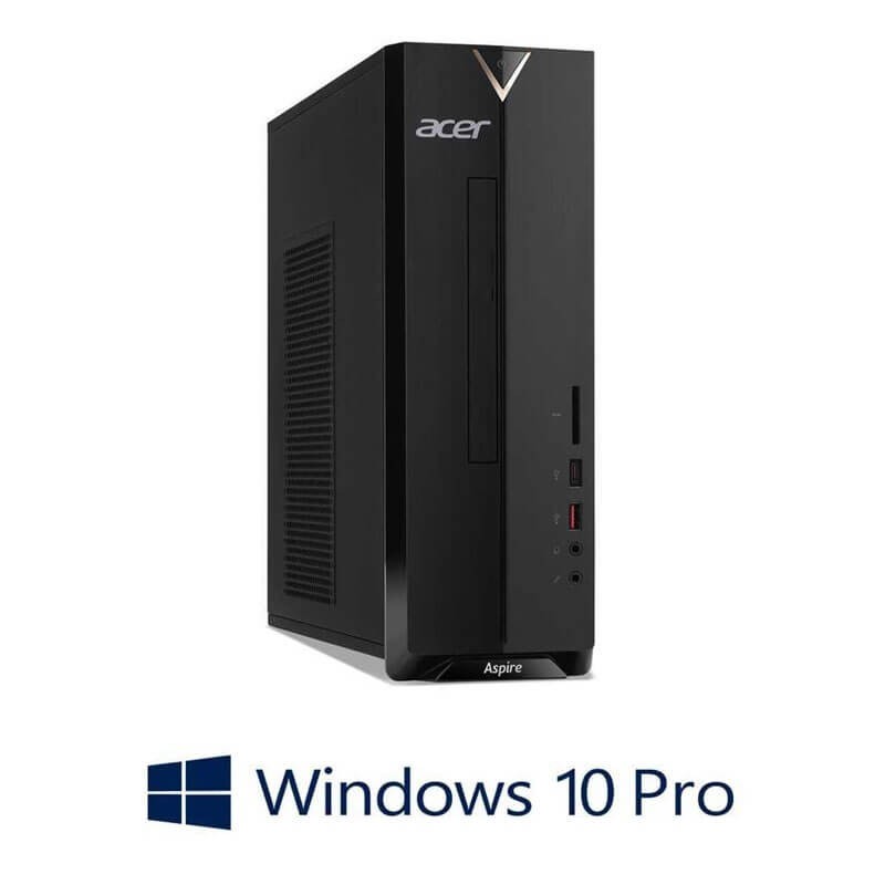 Calculator Acer Aspire XC-886 SFF, Hexa Core i5-9400, 16GB, 500GB SSD, Win 10 Pro