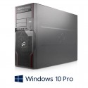 Workstation Fujitsu CELSIUS R920, E5-2630, 96GB DDR3, SSD, GT 730, Win 10 Pro