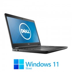 Laptop Touchscreen Dell Latitude 5490, Quad Core i5-8350U, 16GB, FHD, Win 11 Home