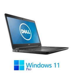 Laptop Touchscreen Dell Latitude 5490, Quad Core i5-8350U, 16GB, FHD, Win 11 Pro