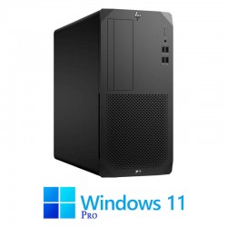 Workstation HP Z2 G5 Tower, Octa Core i7-10700, 32GB DDR4, 1TB SSD, Win 11 Pro