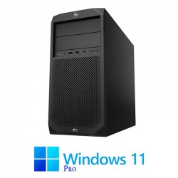 Workstation HP Z2 G4 Tower, Octa Core i7-9700, 32GB DDR4, 1TB SSD, Win 11 Pro