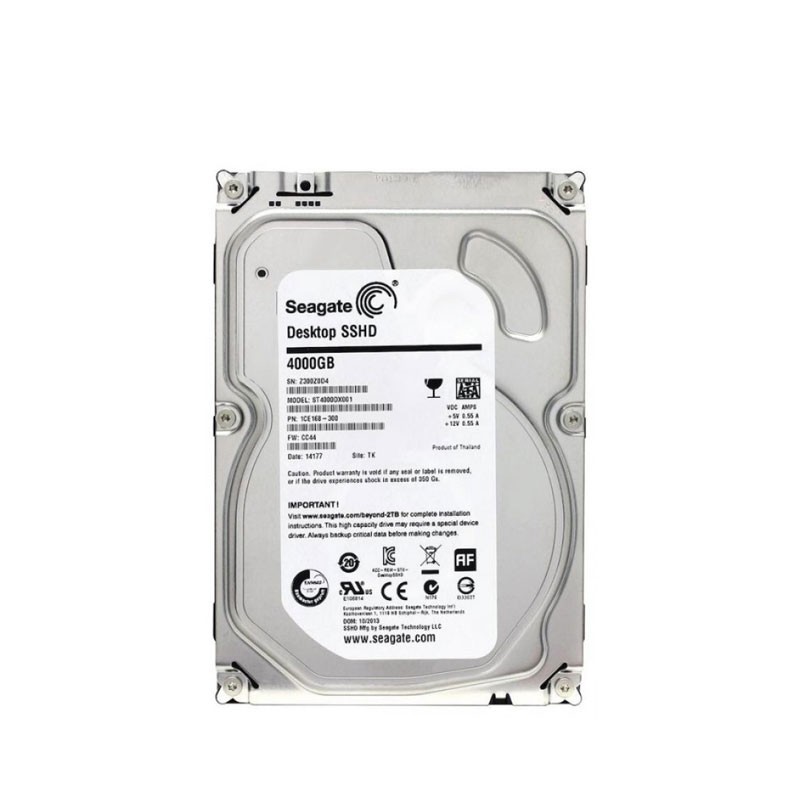 Hard Disk SSHD Seagate ST4000DX001, 4TB SATA3 6Gb/s, 3.5 inci, 64MB Cache