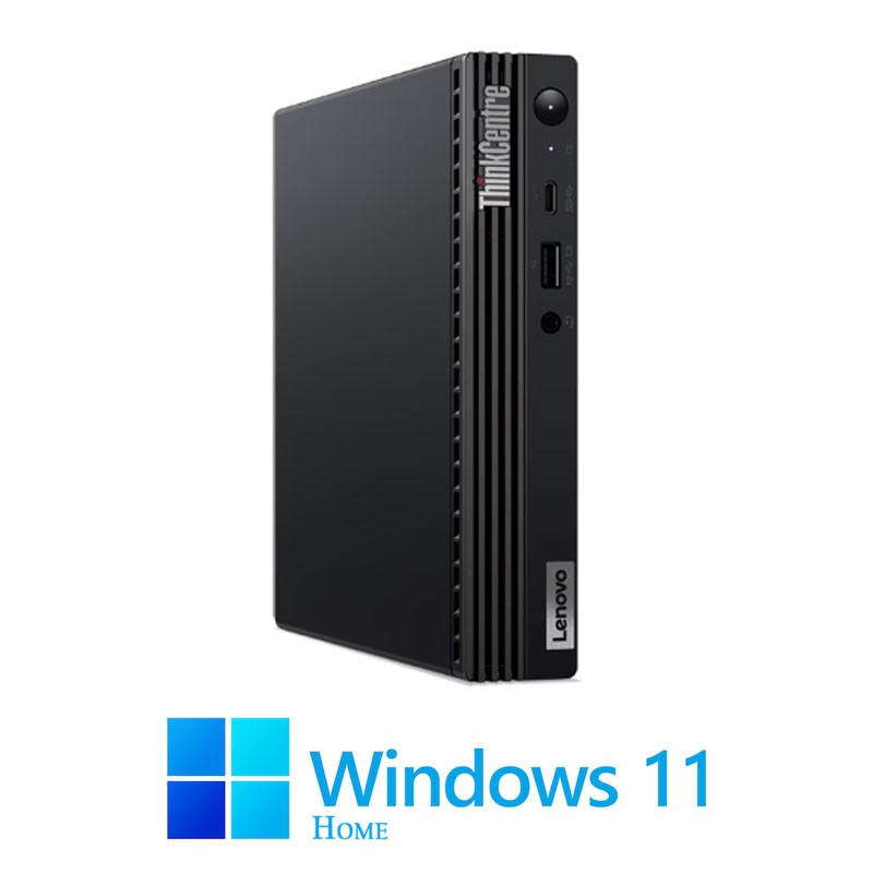 Mini PC Lenovo M70q Gen 2, Hexa Core i5-11400T, 16GB, 512GB SSD, Win 11 Home