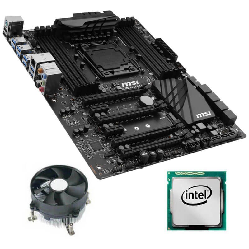 MSI X99-S04A + i7-6800K +Quadro K2000セット Kit Placa de Baza MSI X99S SLI PLUS, Intel Hexa Core i7-5820K, Cooler