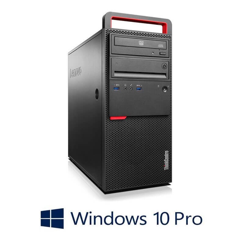 Calculatoare Lenovo M700 MT, Quad Core i5-6500, 256GB SSD, Win 10 Pro