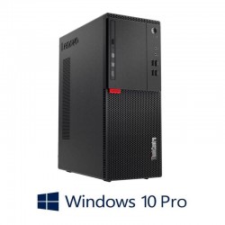 Calculatoare Lenovo ThinkCentre M710t, Quad Core i5-6500, 256GB SSD, Win 10 Pro