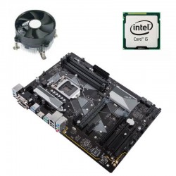 Kit Placa de Baza Asus PRIME B360-PLUS, Intel Hexa Core i5-8400, Cooler