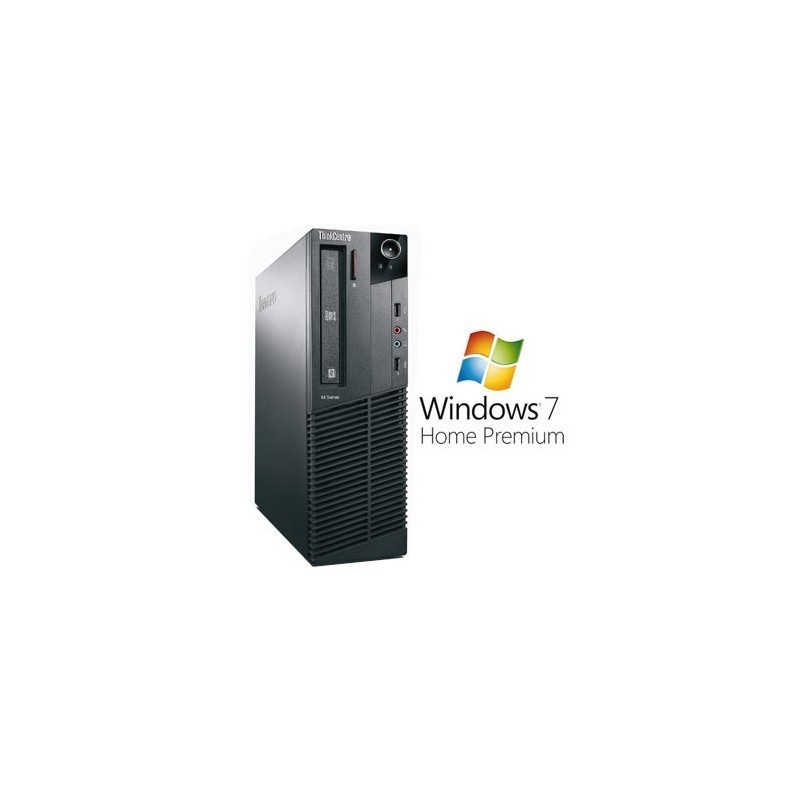 PC Refurbished Lenovo ThinkCentre M81 sff, G630, Win 7 Home