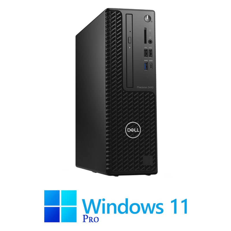 Workstation Dell Precision 3440 SFF, i7-10700, 16GB DDR4, 512GB SSD, Win 11 Pro Workstation Dell Precision 3440 SFF, i7-10700, 16GB DDR4, 512GB SSD, Win 11 Pro