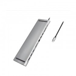 Docking Station USB-C LogiLink UA0373, 2 x HDMI, VGA