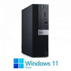 Calculatoare Dell OptiPlex XE3 SFF, Hexa Core i7-8700, 8GB DDR4, SSD, Win 11 Home