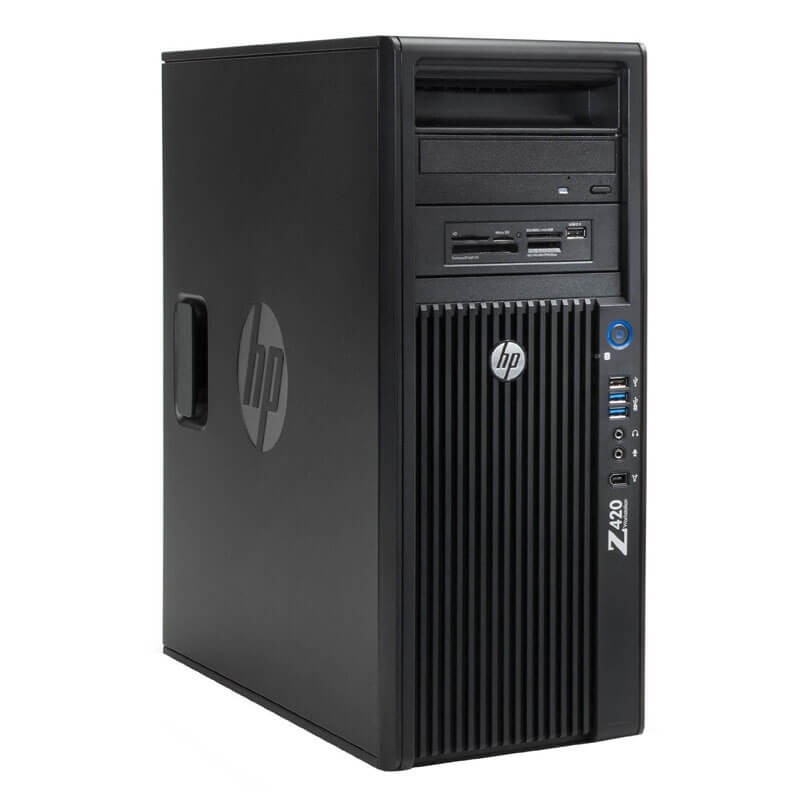 Workstation second hand HP Z420, Xeon Hexa Core E5-2640