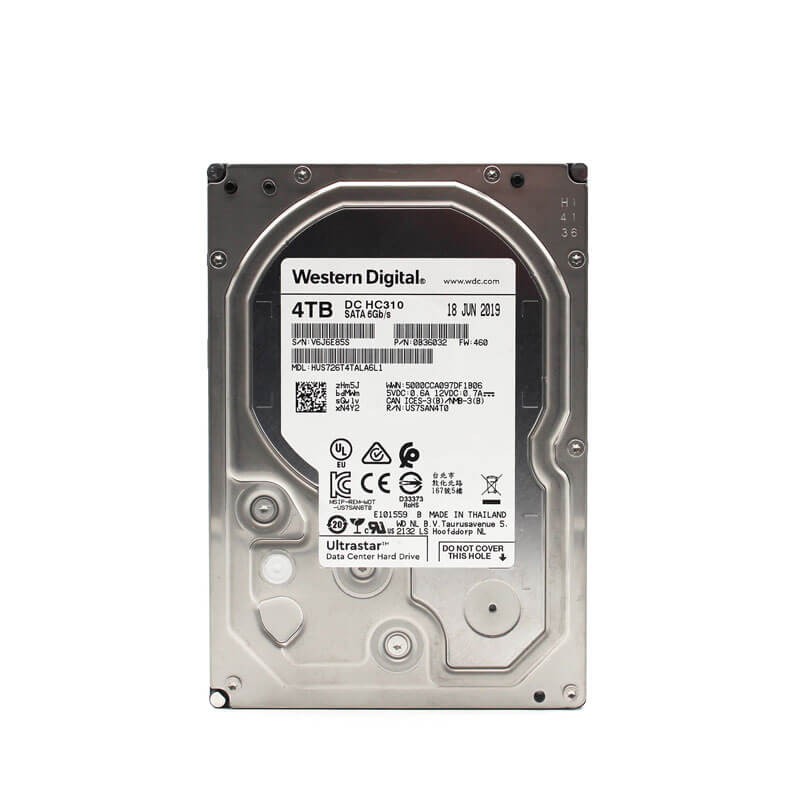 Hard Disk Western Digital HUS726T4TALA6L1, 4TB SATA3 6Gb/s, 7.2K RPM, 256MB Cache Hard Disk Western Digital HUS726T4TALA6L1, 4TB SATA3 6Gb/s, 7.2K RPM, 256MB Cache