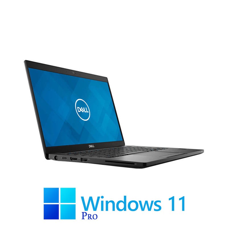 Laptop Dell Latitude 7390, Quad Core i5-8350U, 16GB DDR4, SSD, FHD, Win 11 Pro