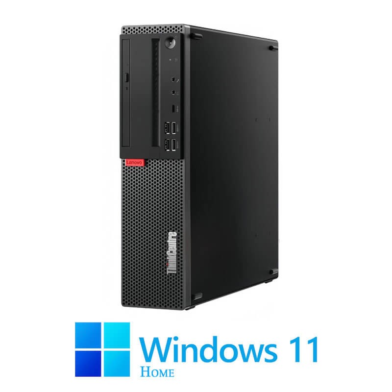 Calculatoare Lenovo M920s SFF, Hexa Core i5-9500, 16GB, 256GB SSD, Win 11 Home