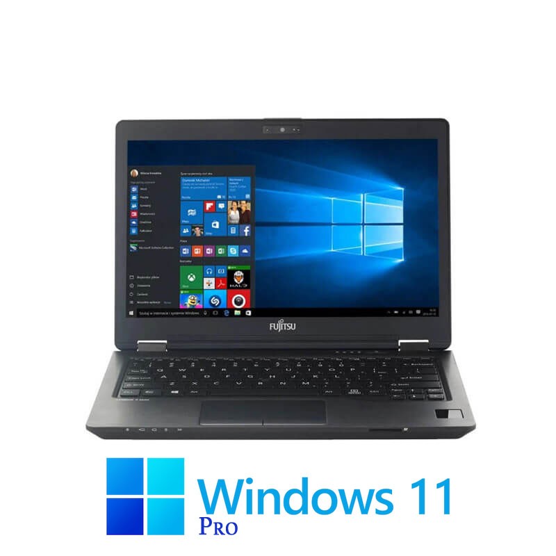Laptopuri Fujitsu LIFEBOOK U728, Quad Core i5-8250U, SSD, Webcam, Win 11 Pro