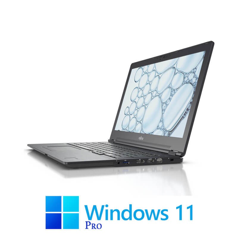 Laptop Fujitsu LIFEBOOK U7510, Quad Core i7-10510U, 16GB DDR4, Win