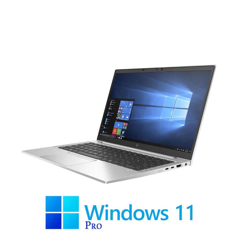 Laptop HP EliteBook 840 G7, Quad Core i5-10210U, 16GB DDR4, SSD, Win 11 Pro